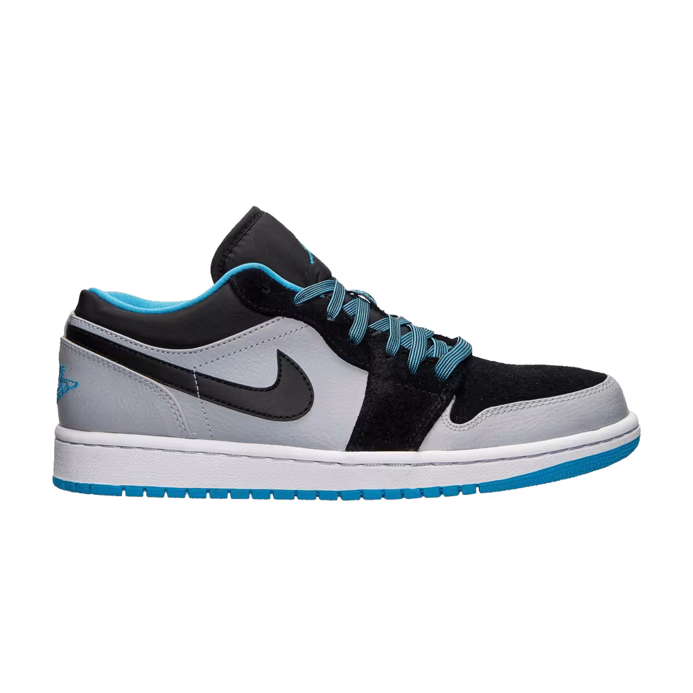 Air Jordan 1 Low Grey Dark Powder Blue