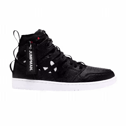 Air Jordan 1 High Strap 'White Black'