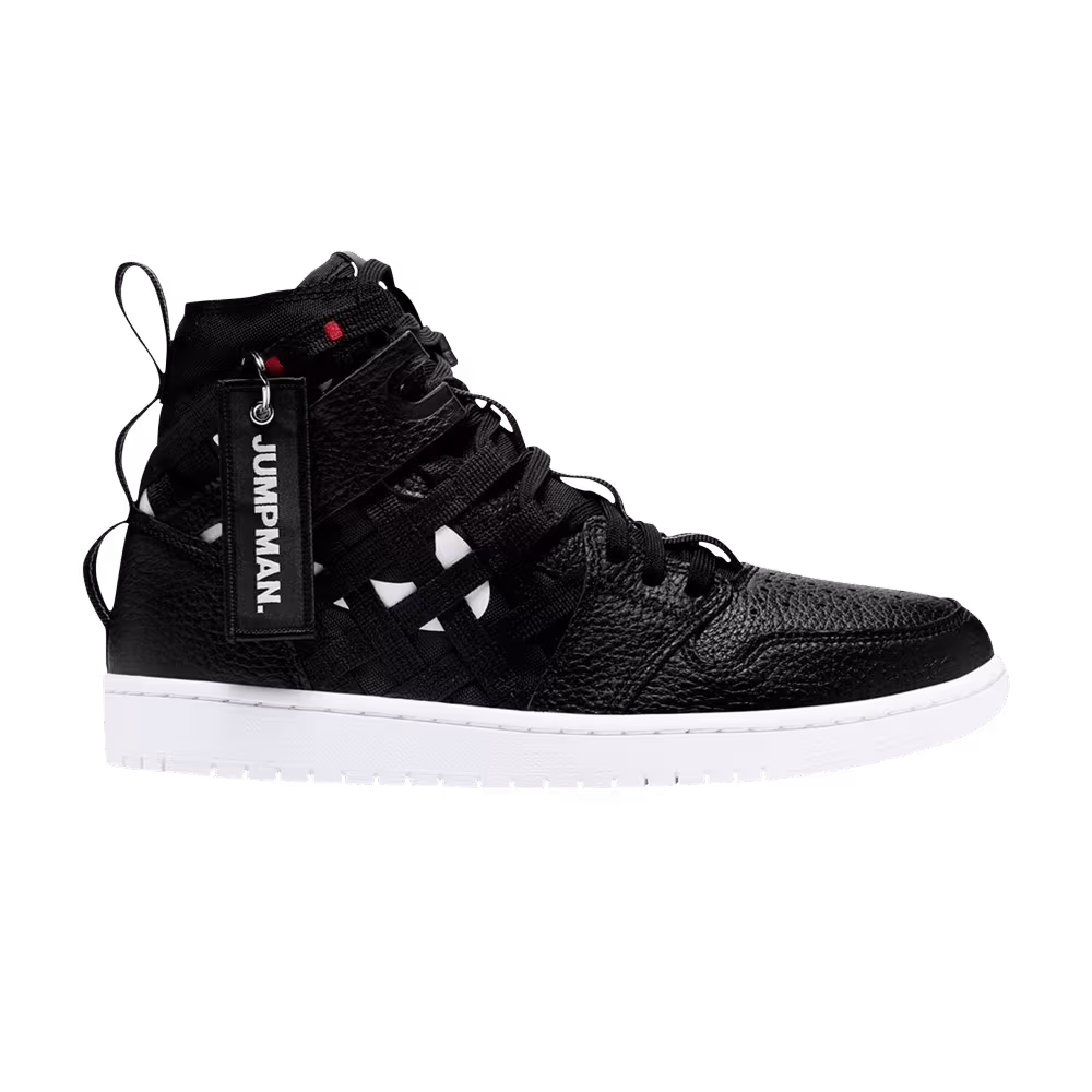 Air Jordan 1 High Strap White Black