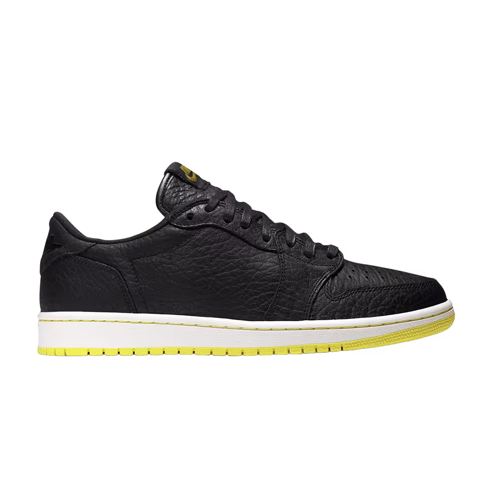 PSNY x Air Jordan 1 Low Swooshless Sample Amarillo