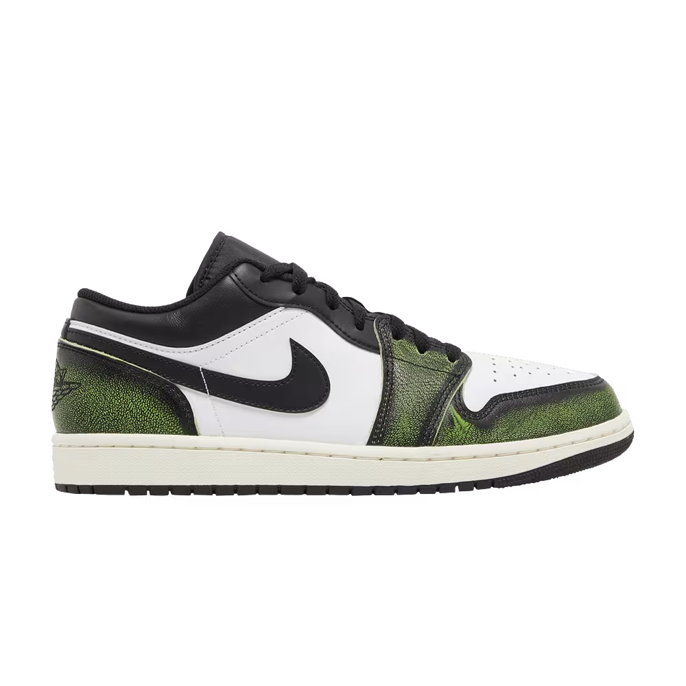 Air Jordan 1 Low SE Wear-Away - Electric Green