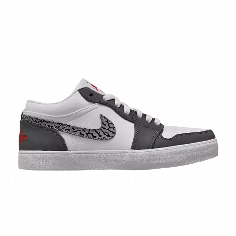 Air Jordan 1 V.2 Low Leather 'White Cool Grey'