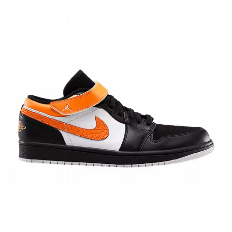 Air Jordan 1 Strap Low 'Black Bright Cirtus'
