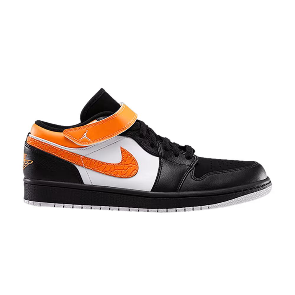 Air Jordan 1 Strap Low Black Bright Cirtus