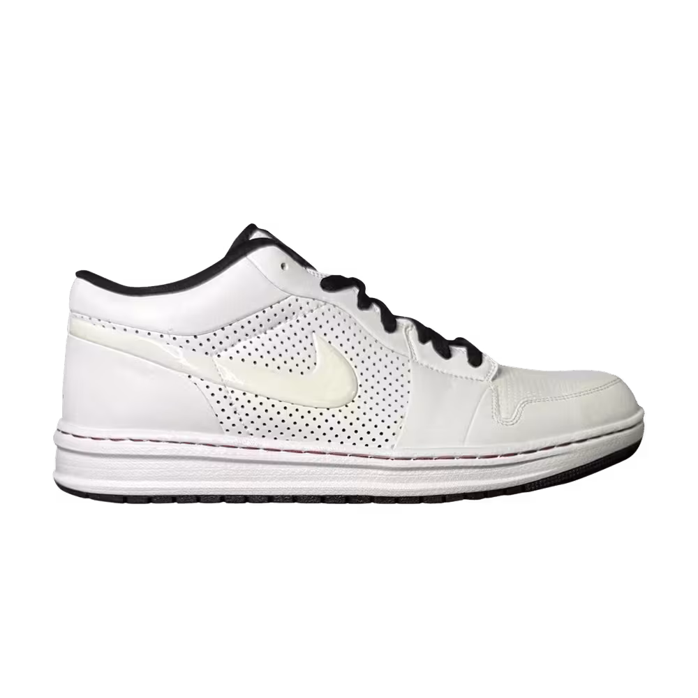Air Jordan Alpha 1 Low White Black Varsity Red