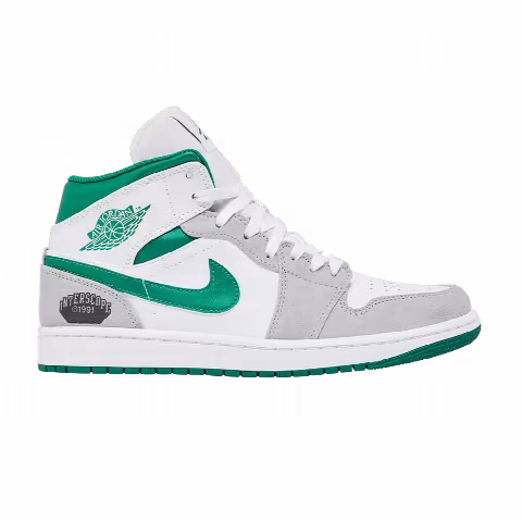 Interscope Records x Air Jordan 1 Mid SE 'Grey Pine Green'