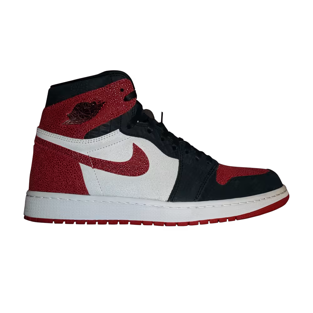 Air Jordan 1 High OG Black Crimson Sample