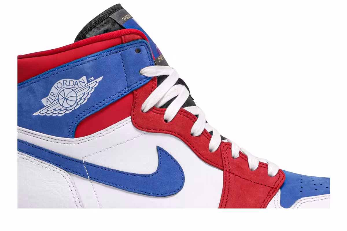 Air Jordan 1 High Gym Red Royal, view 3