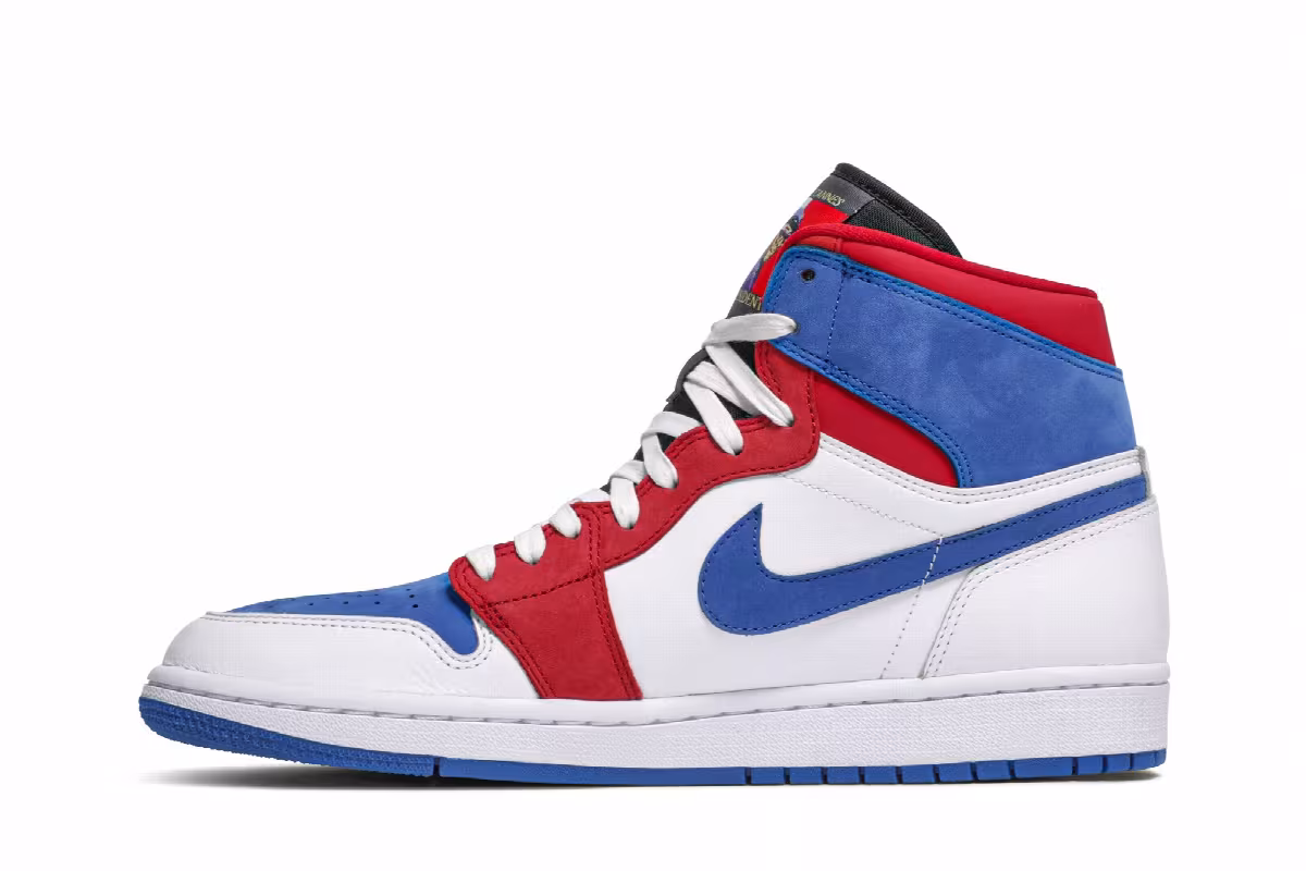Air Jordan 1 High Gym Red Royal, view 4