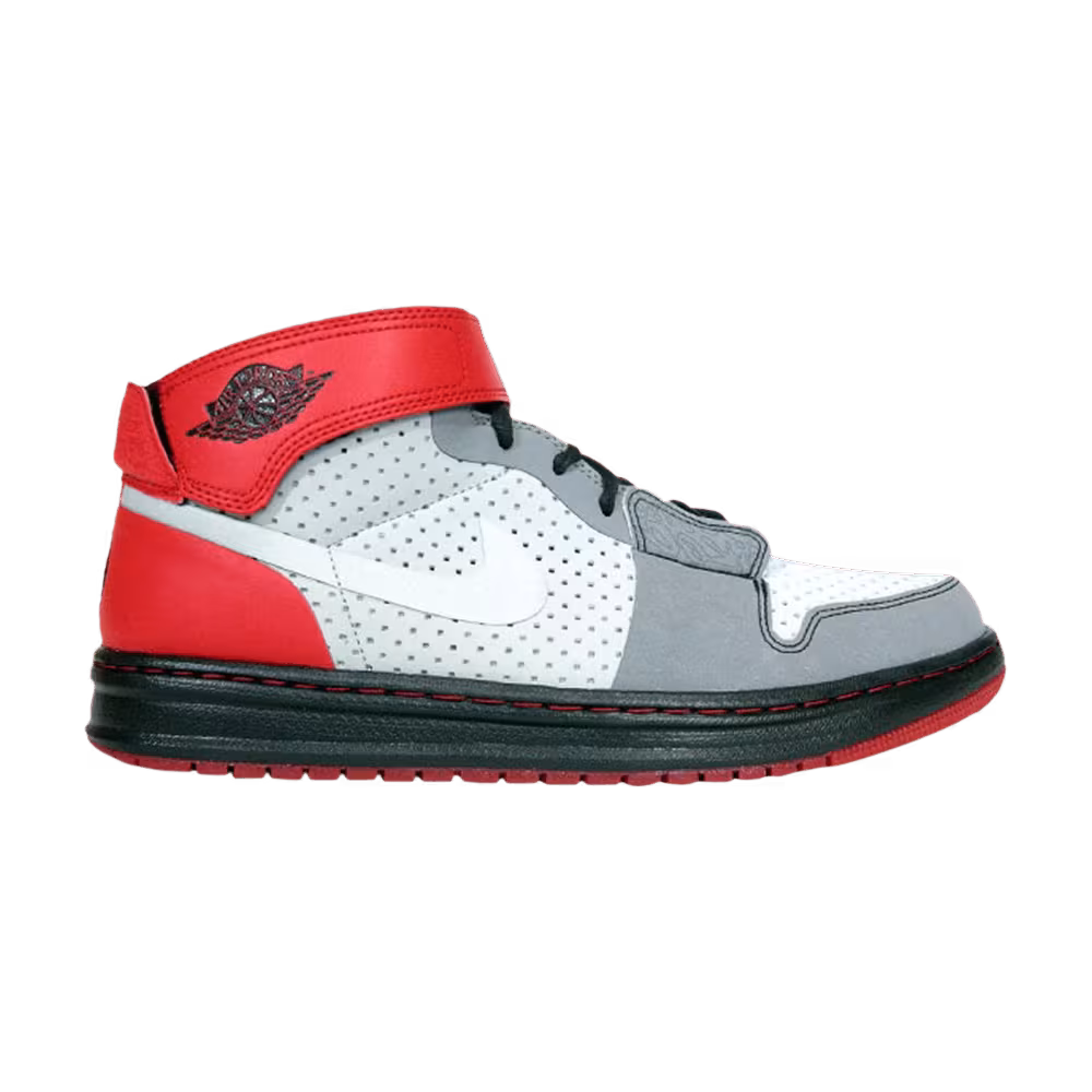 Air Jordan Alpha 1 Silver Varsity Red Graphite