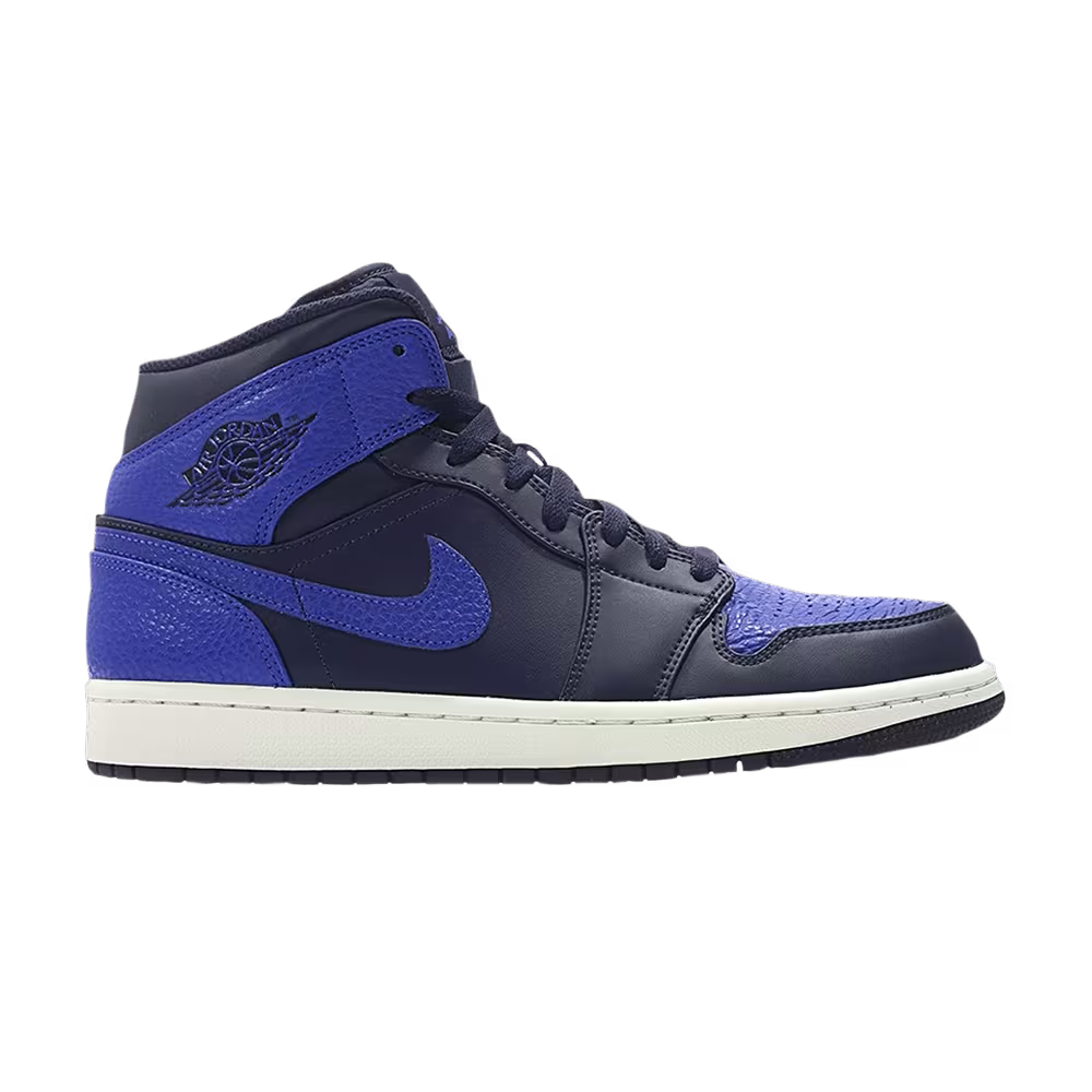 Air Jordan 1 Mid Obsidian Royal