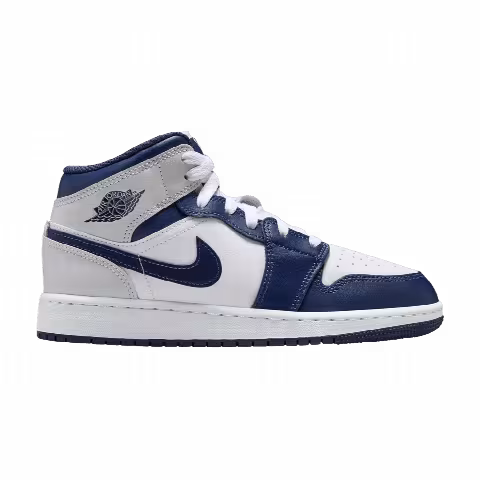 Air Jordan 1 Mid GS 'Smoke Grey Obsidian'