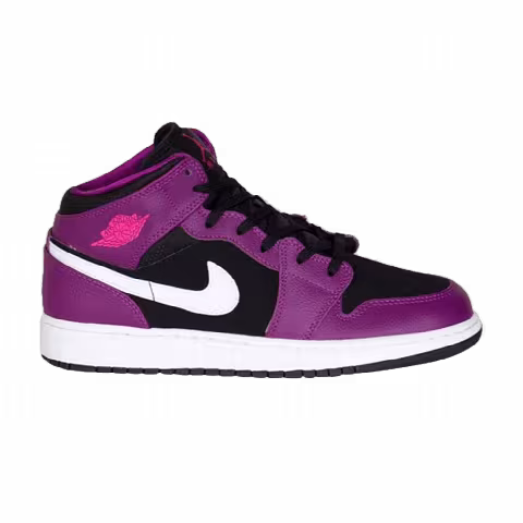 Air Jordan 1 Mid GS 'Bright Grape'