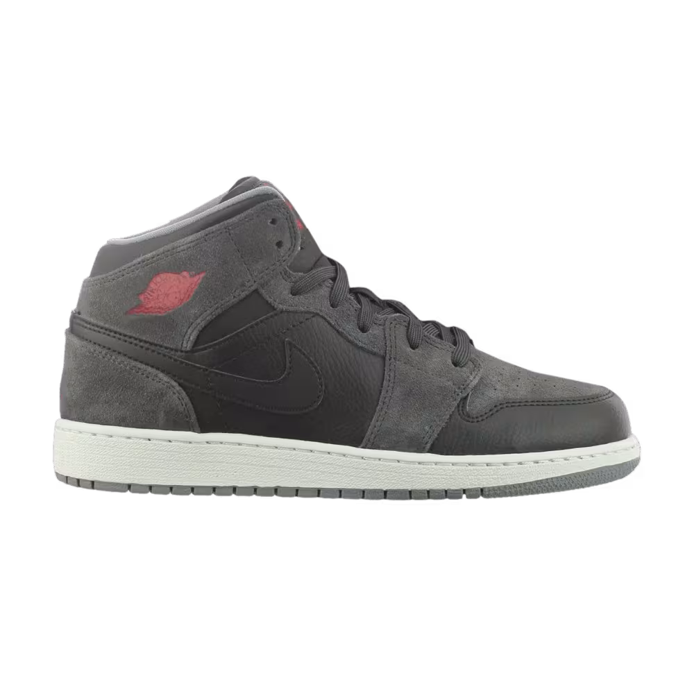 Air Jordan 1 Mid GS Black Anthracite