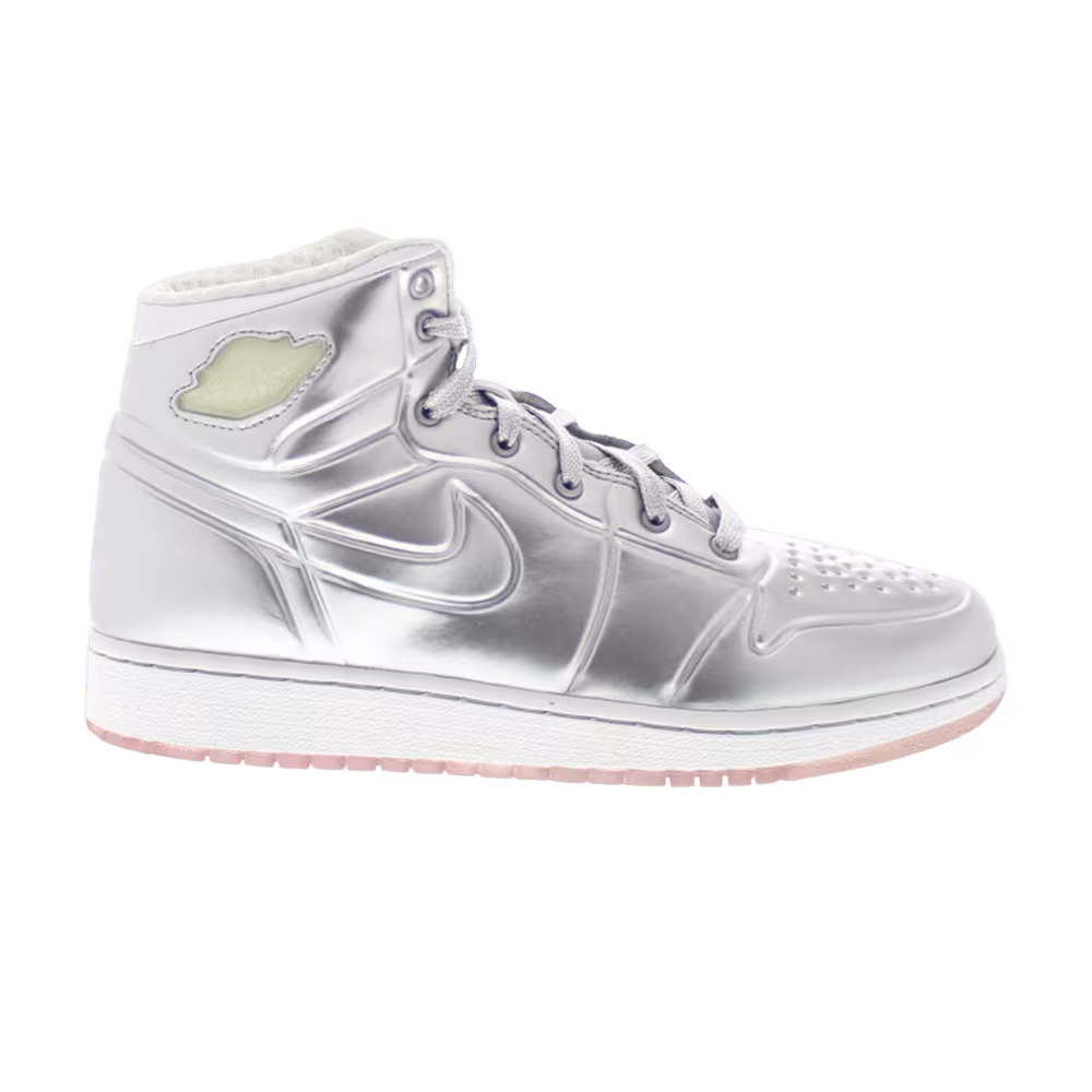 Air Jordan 1 Anodized GS Silver