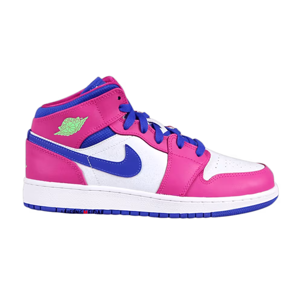 Air Jordan 1 Mid GG Vivid Pink