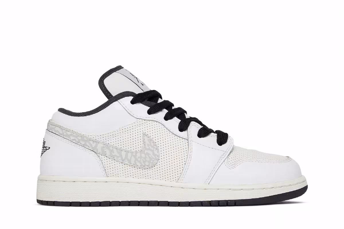 Air Jordan 1 Phat Low GS Anthracite, view 2