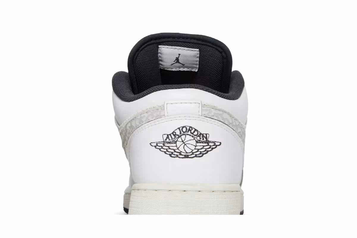 Air Jordan 1 Phat Low GS Anthracite, view 8