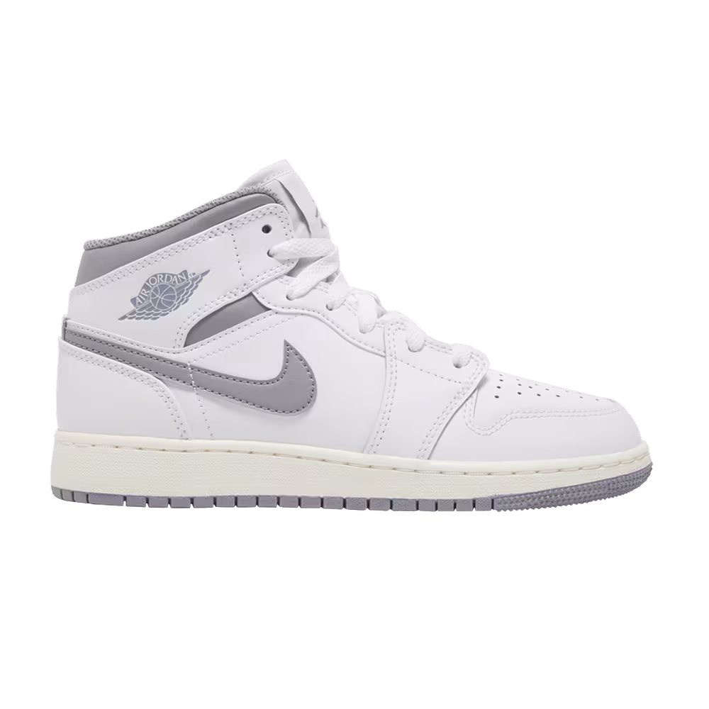 Air Jordan 1 Mid GS Neutral Grey
