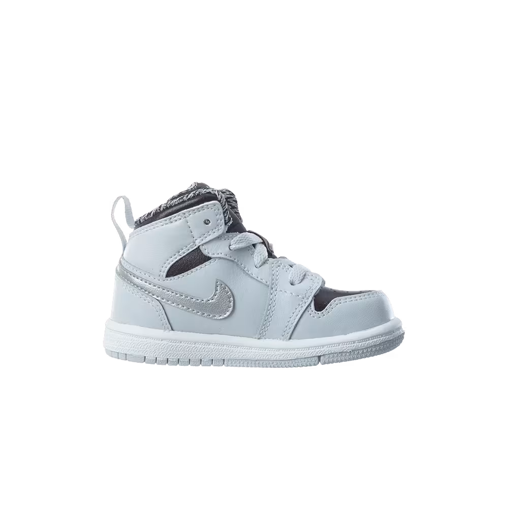 Air Jordan 1 Mid TD Platinum Silver