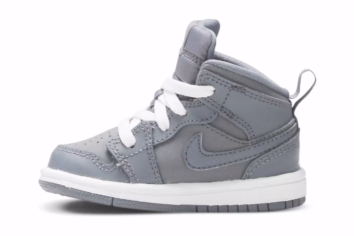 Air Jordan 1 Mid BT Cool Grey, view 4
