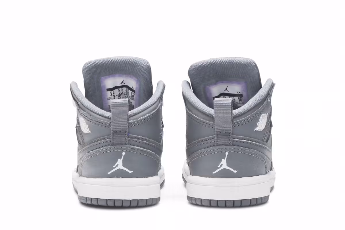 Air Jordan 1 Mid BT Cool Grey, view 7