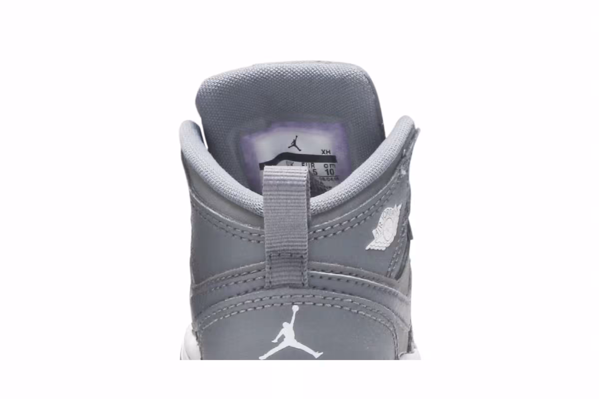 Air Jordan 1 Mid BT Cool Grey, view 8