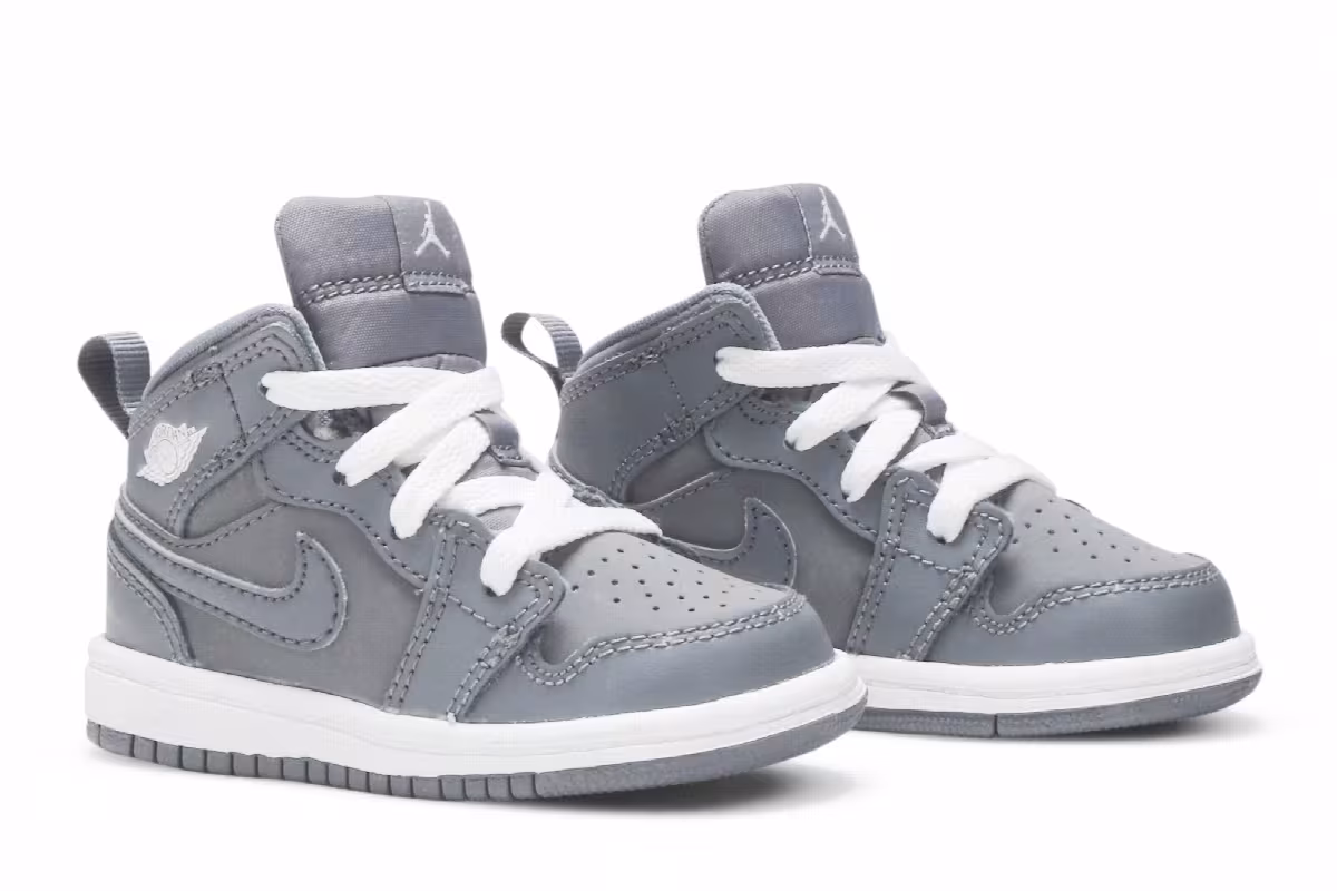 Air Jordan 1 Mid BT Cool Grey, view 9