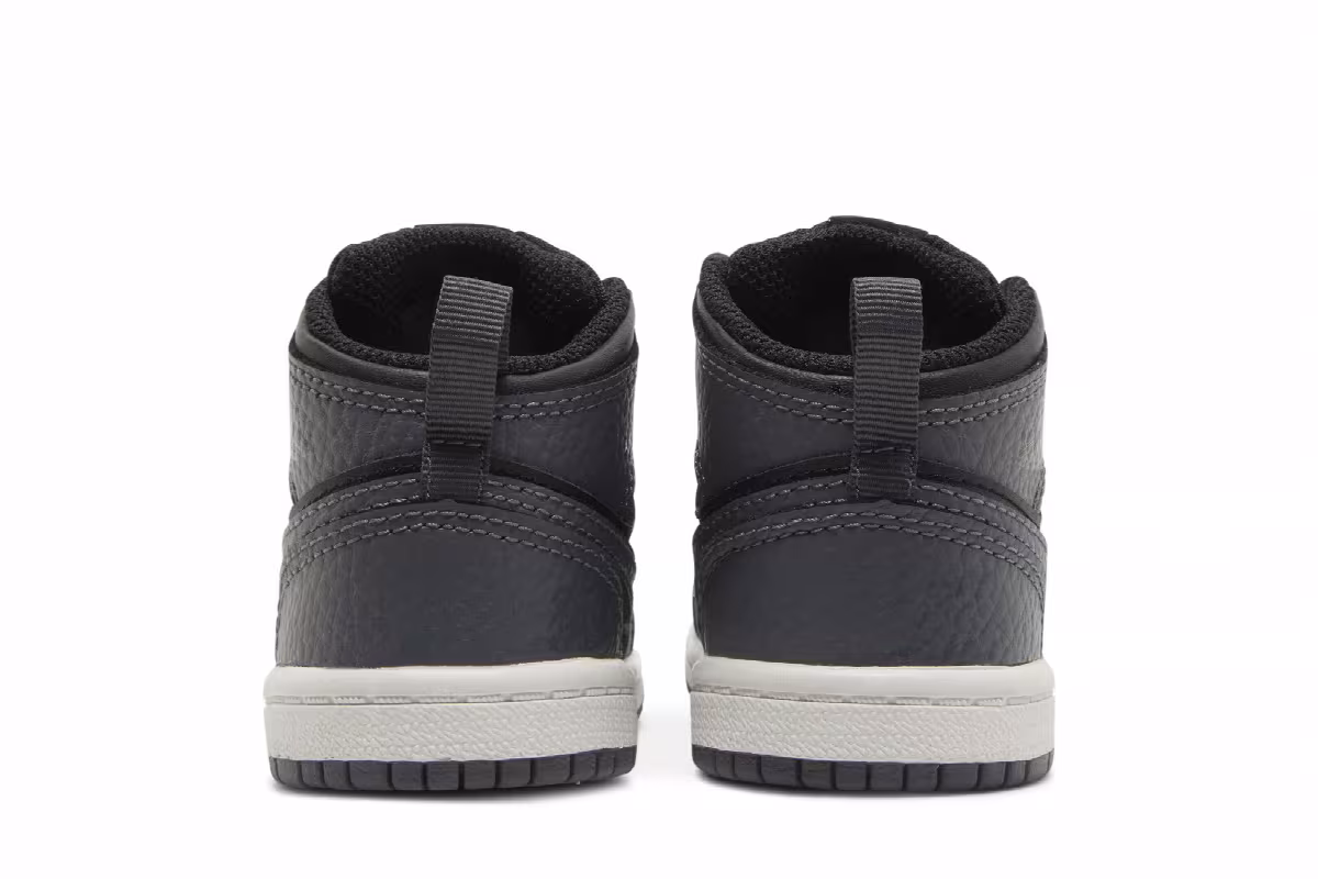 Air Jordan 1 Mid TD Black Grey, view 7