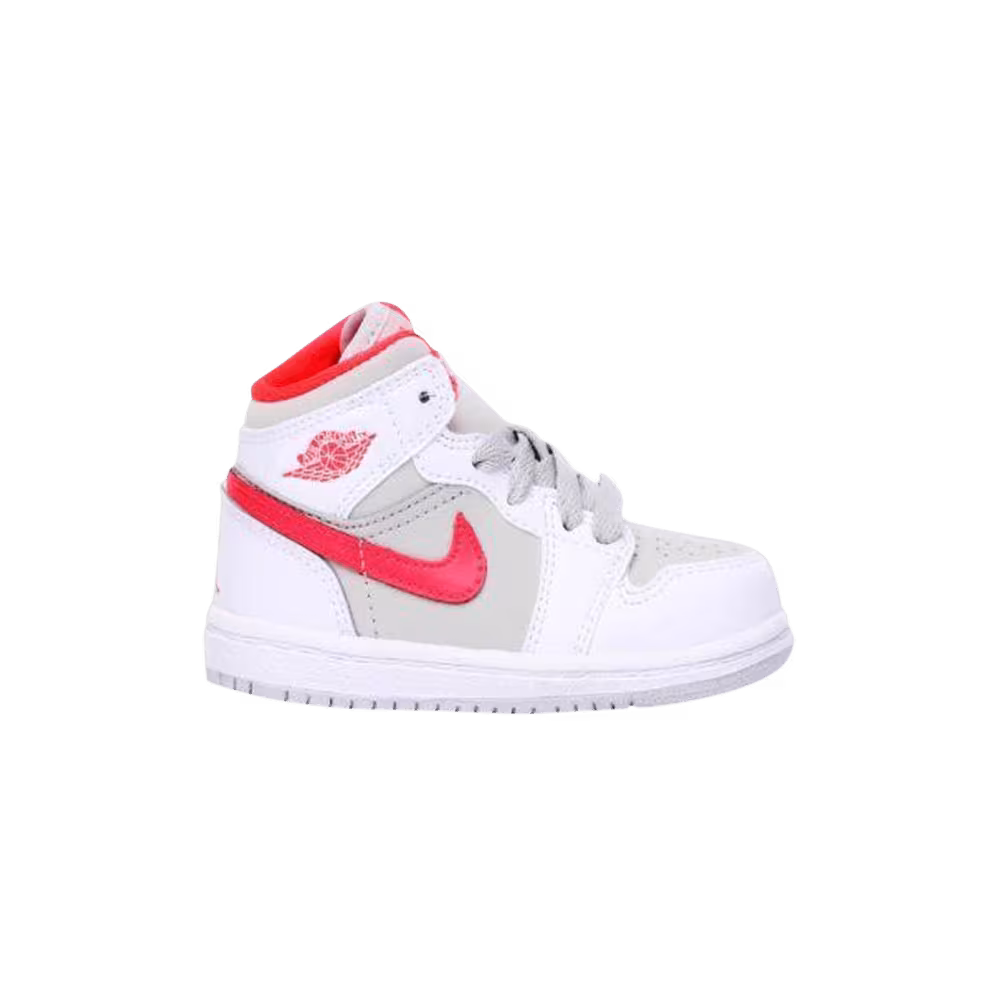 Air Jordan 1 Phat TD White Crimson Grey
