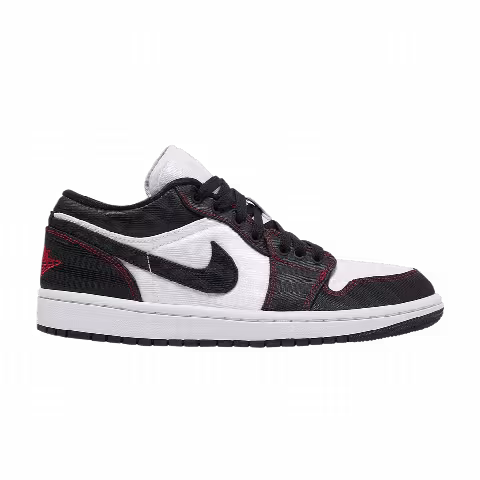 Wmns Air Jordan 1 Low SE Utility 'White Black Red' Sample