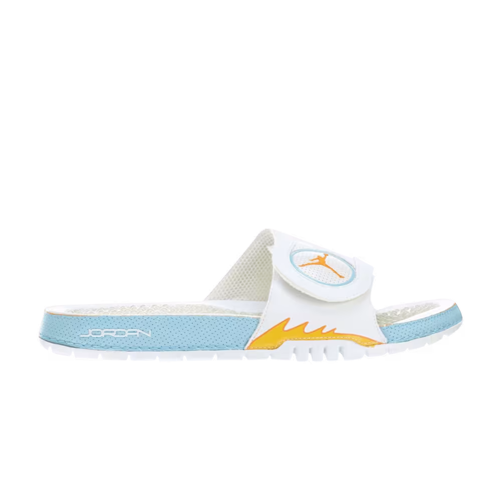 Air Jordan Hydro 4 LS Orange Peel Blue Chill