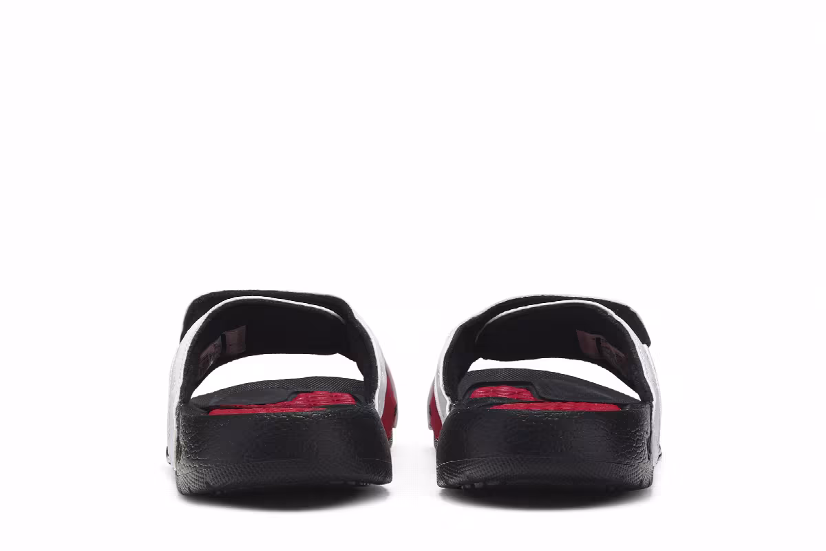 Air Jordan Hydro 13 Slide BG White Gym Red, view 7