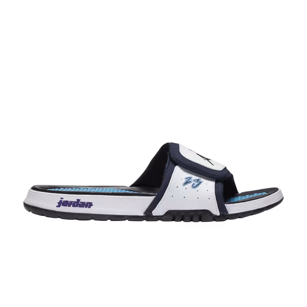 Air Jordan Hydro 2 Slide White Midnight Navy
