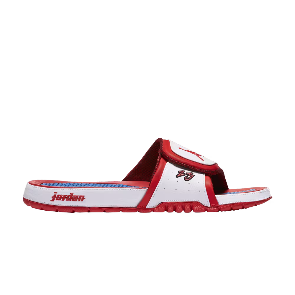 Air Jordan Hydro 2 Premier White Crimson University Blue
