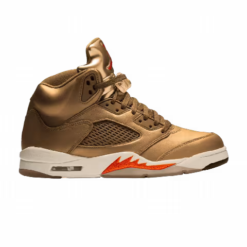 Wmns Air Jordan 5 Retro 'Metallic Gold'