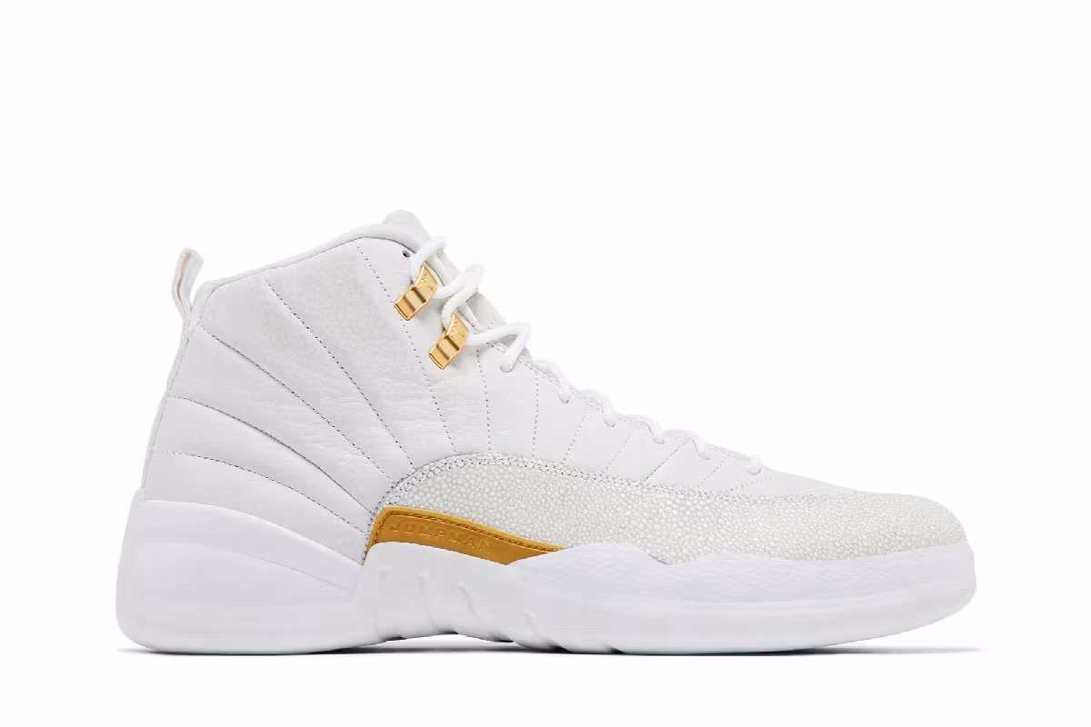 OVO x Air Jordan 12 White, view 2