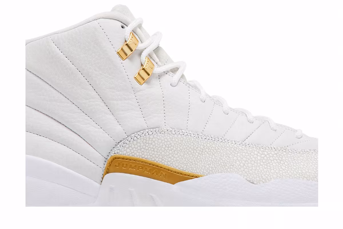 OVO x Air Jordan 12 White, view 3