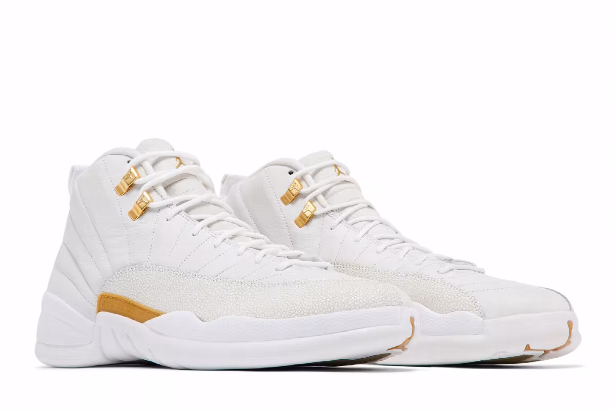OVO x Air Jordan 12 White, view 9
