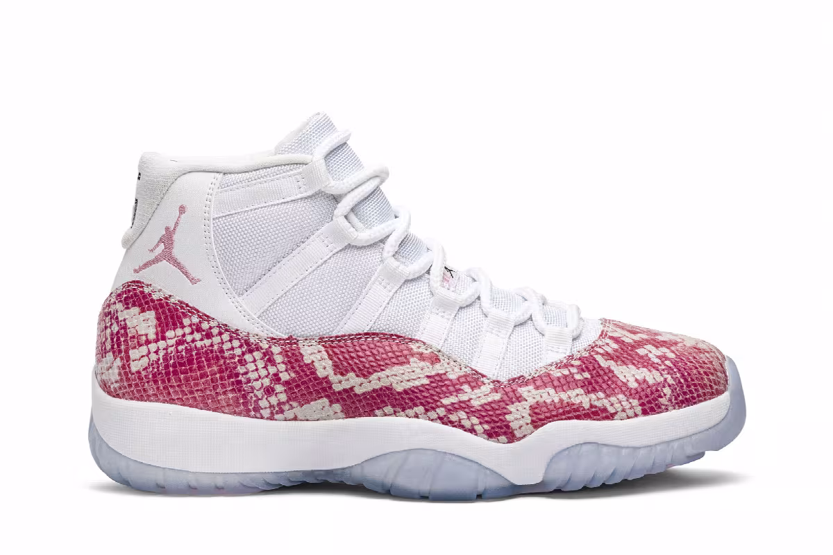 OVO x Air Jordan 11 Pink Snakeskin, view 2