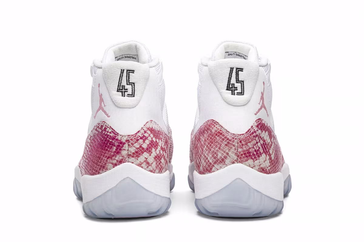 OVO x Air Jordan 11 Pink Snakeskin, view 7