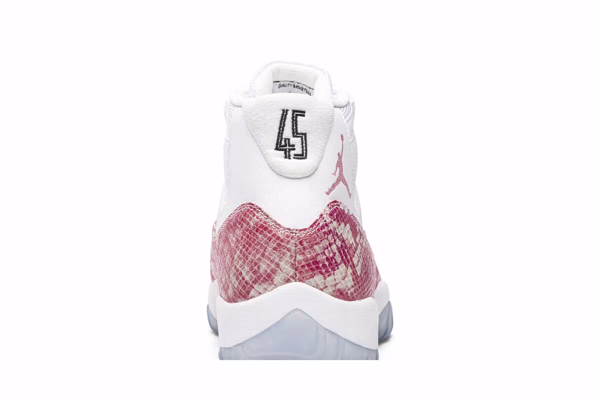 OVO x Air Jordan 11 Pink Snakeskin, view 8