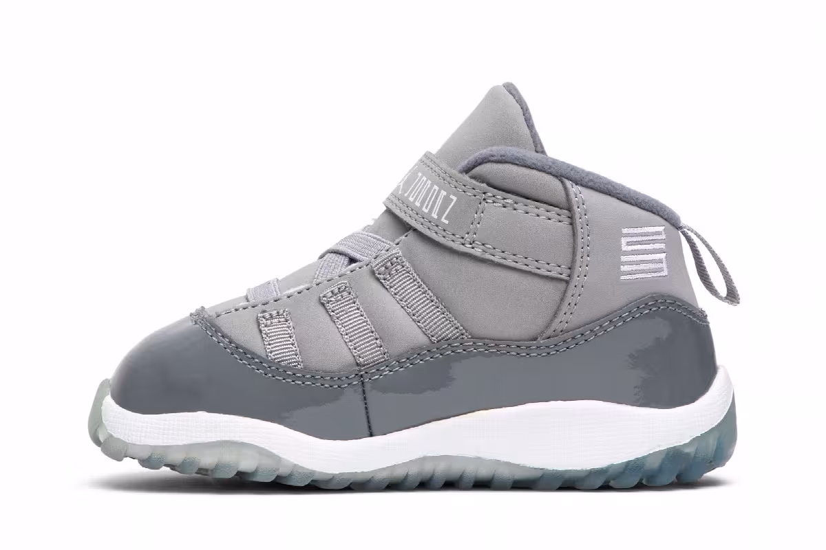Air Jordan 11 Toddler Cool Grey, view 4