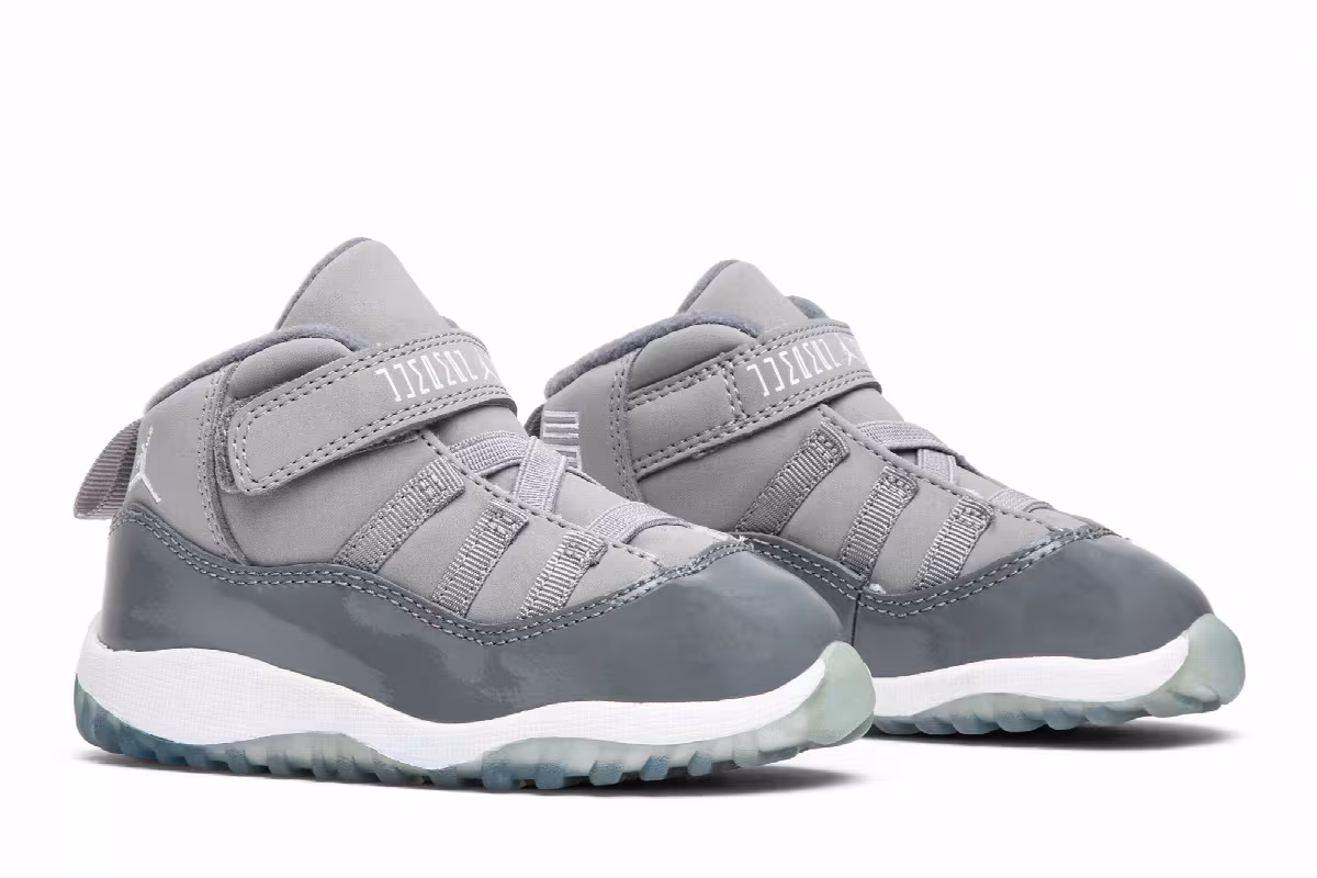Air Jordan 11 Toddler Cool Grey, view 9