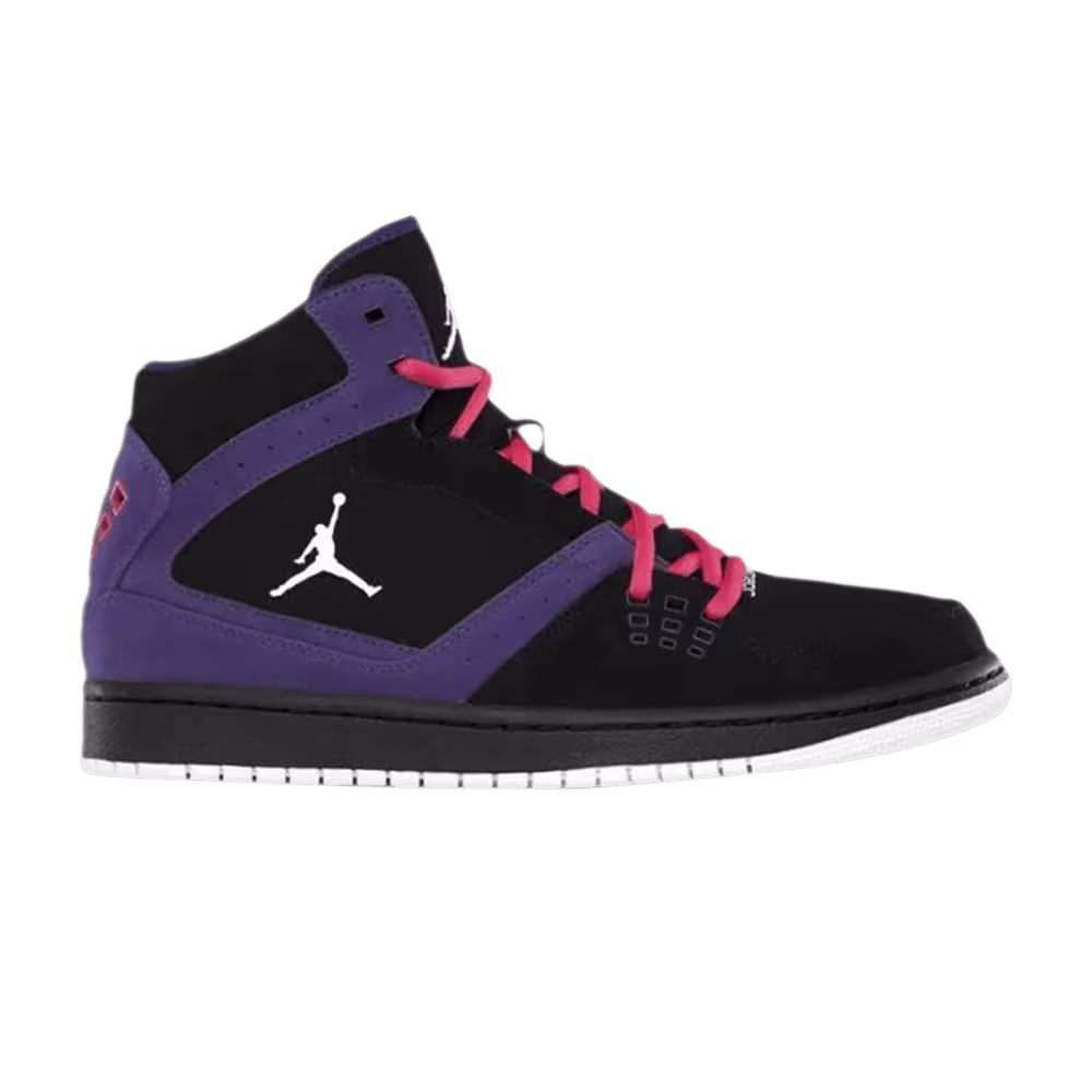 Air Jordan 1 Flight Black Club Purple