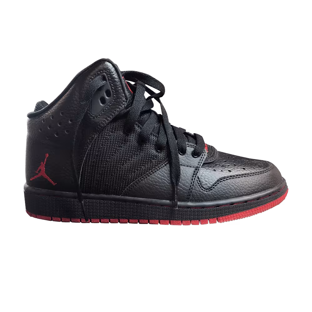 Air Jordan 1 Flight 4 Premium GS Black Gym Red