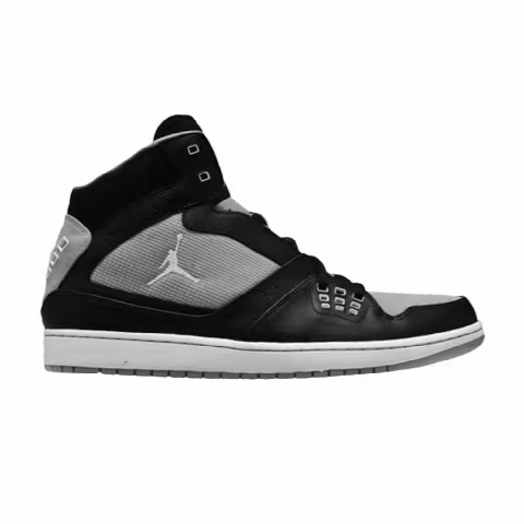 Air Jordan 1 Flight 'Black Metallic Silver'