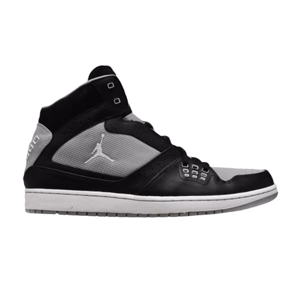 Air Jordan 1 Flight Black Metallic Silver