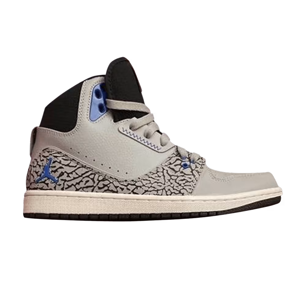 Air Jordan 1 Flight 2 Premium Grey Elephant Print