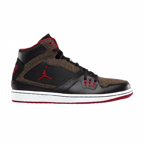 Air Jordan 1 Flight 'Black Red Olive'